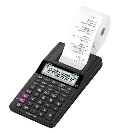 Casio HR-8 RCE BK  kalkulačka s tiskem