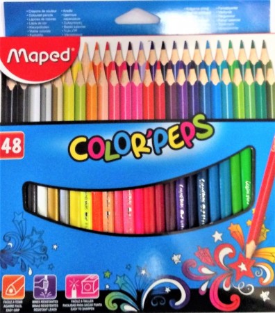 Pastelky MAPED  Color Peps 48 barev