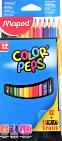 Pastelky MAPED Color Peps 12 barev