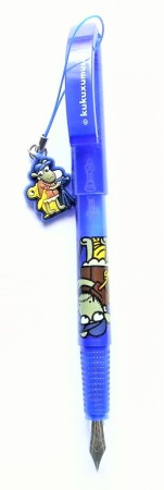 Bombičkové pero KUKUXUMUSU modré s přívěskem