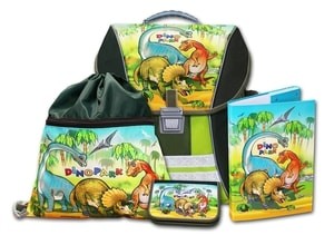 Školní batohový set 4-dílný Dinopark