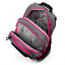 Studentský batoh OXY Sport GREY LINE pink, fotografie 7/4