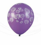 Nafukovací balónky OHŇOSTROJ 5ks mix barev