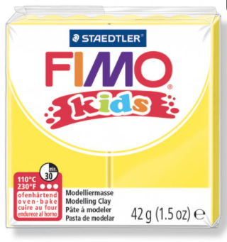 FIMO hmota KIDS 42g žlutá