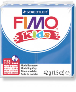 FIMO hmota KIDS 42g modrá