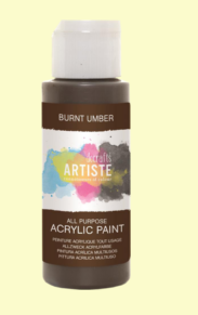 ARTISTE akrylová barva 59ml BURNT UMBER
