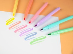 Pastel Style Brush Tip Markers / 6 ks / 21462, fotografie 5/3