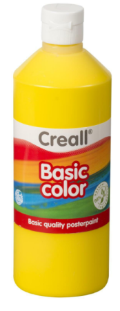 Creall temperová barva, 500 ml, základní žlutá