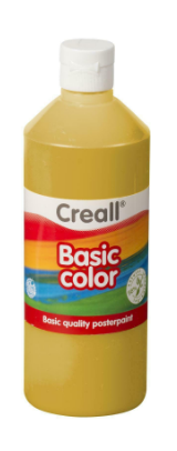 Creall temperová barva, 500 ml, okrová