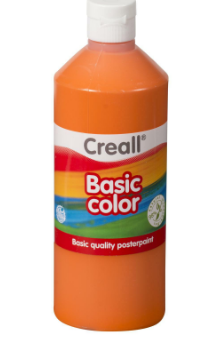 Creall temperová barva, 500 ml, oranžová