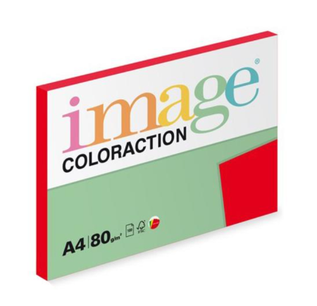 Coloraction CHILE červená A4 80g 100ls