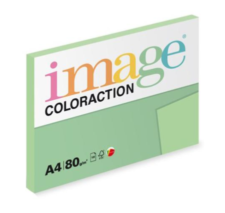 Coloraction JUNGLE světle zelená A4 80g 100ls