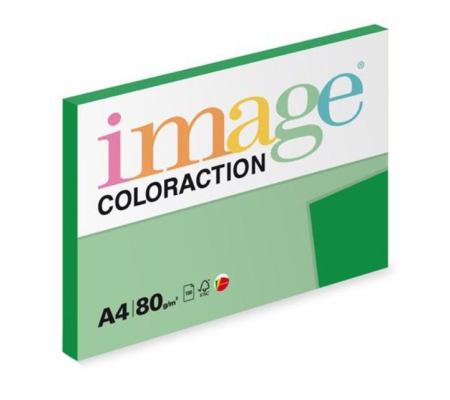 Coloraction DUBLIN tmavě zelená A4 80g 100ls