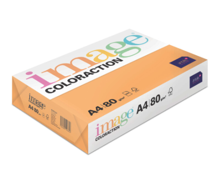 Coloraction ACAPULCO reflexní oranžová A4 80g 500ls