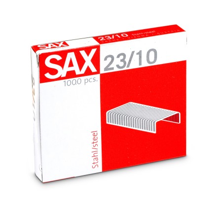 Sešívací spony SAX, BOXER-Q 23/10 1000ks