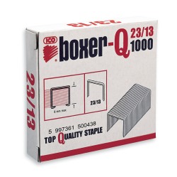 Sešívací spony SAX, BOXER-Q 23/13 1000ks, fotografie 1/1