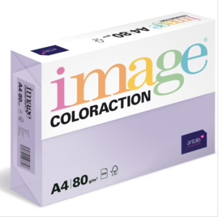 Coloraction TUNDRA světle fialová A4 80g 100ls
