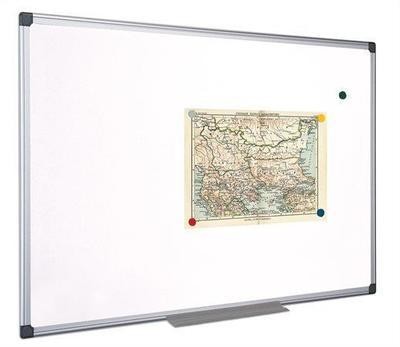 Bílá magnetická tabule 45x60cm hliníkový rám Victoria