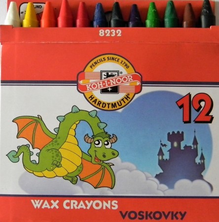 Voskovky 8232 Koh-i-noor 12 barev