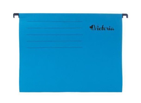 Závěsné zakládací desky A4 VICTORIA - modrá / 25ks