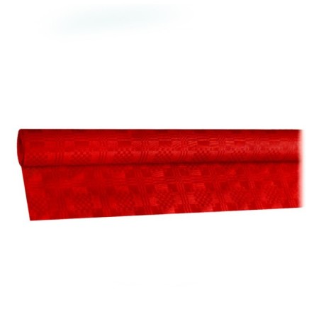 Papírový ubrus rolovaný červený 1,2 x 8 m