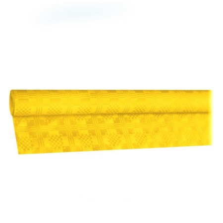 Papírový ubrus rolovaný žlutý 1,2 x 8 m