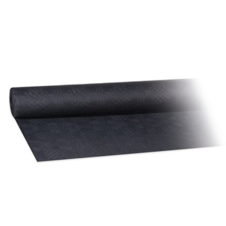 Papírový ubrus rolovaný černý 1,2 x 8 m