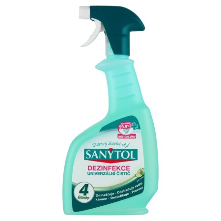 Sanytol - dezinfekční univerzální čistič 4 účinky sprej 500 ml