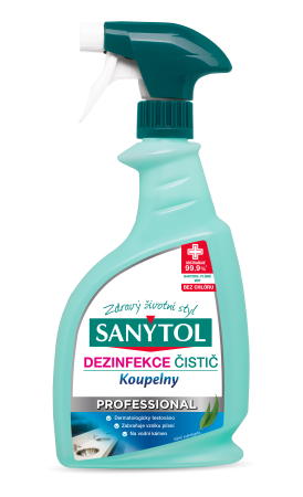 Sanytol Professional - čistič na koupelny sprej 750 ml