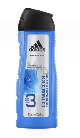 ADIDAS CLIMACOOL 3v1 sprchový gel 400ml