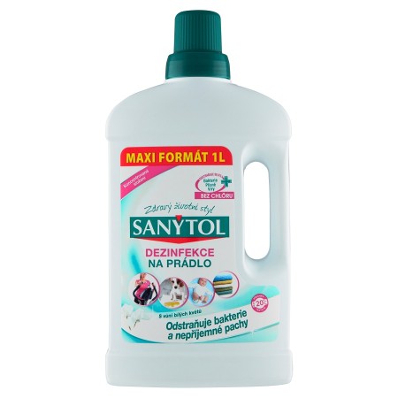 Sanytol - dezinfekce na prádlo bílé květy 1000 ml