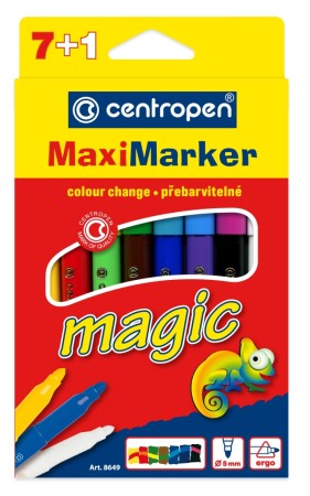 Popisovače 8649 / 8 Maxi magic 7+1