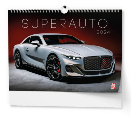 Nástěnný kalendář - Superauto A3