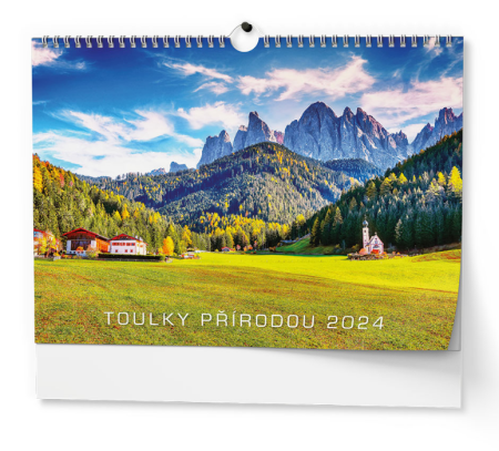 Nástěnný kalendář - Toulky přírodou A3