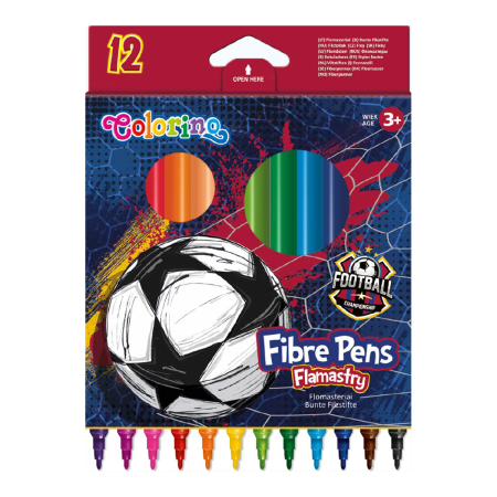 Fixy Colorino 12 barev. Football